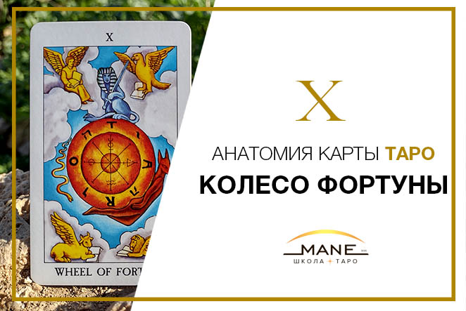 Карта таро Колесо Фортуны